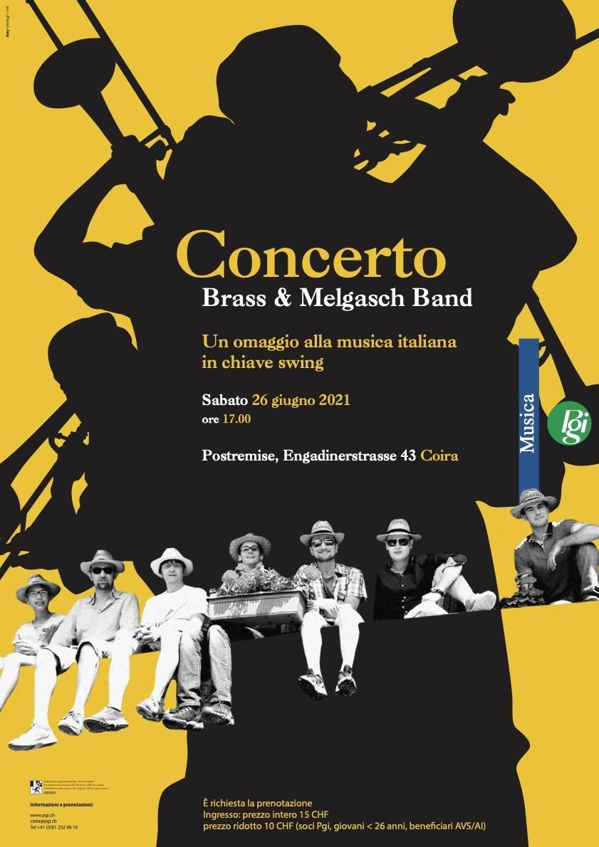 Locandina Brass & Melgasch 2021