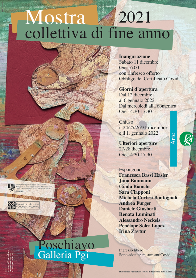 Locandina Mostra collettiva 2021